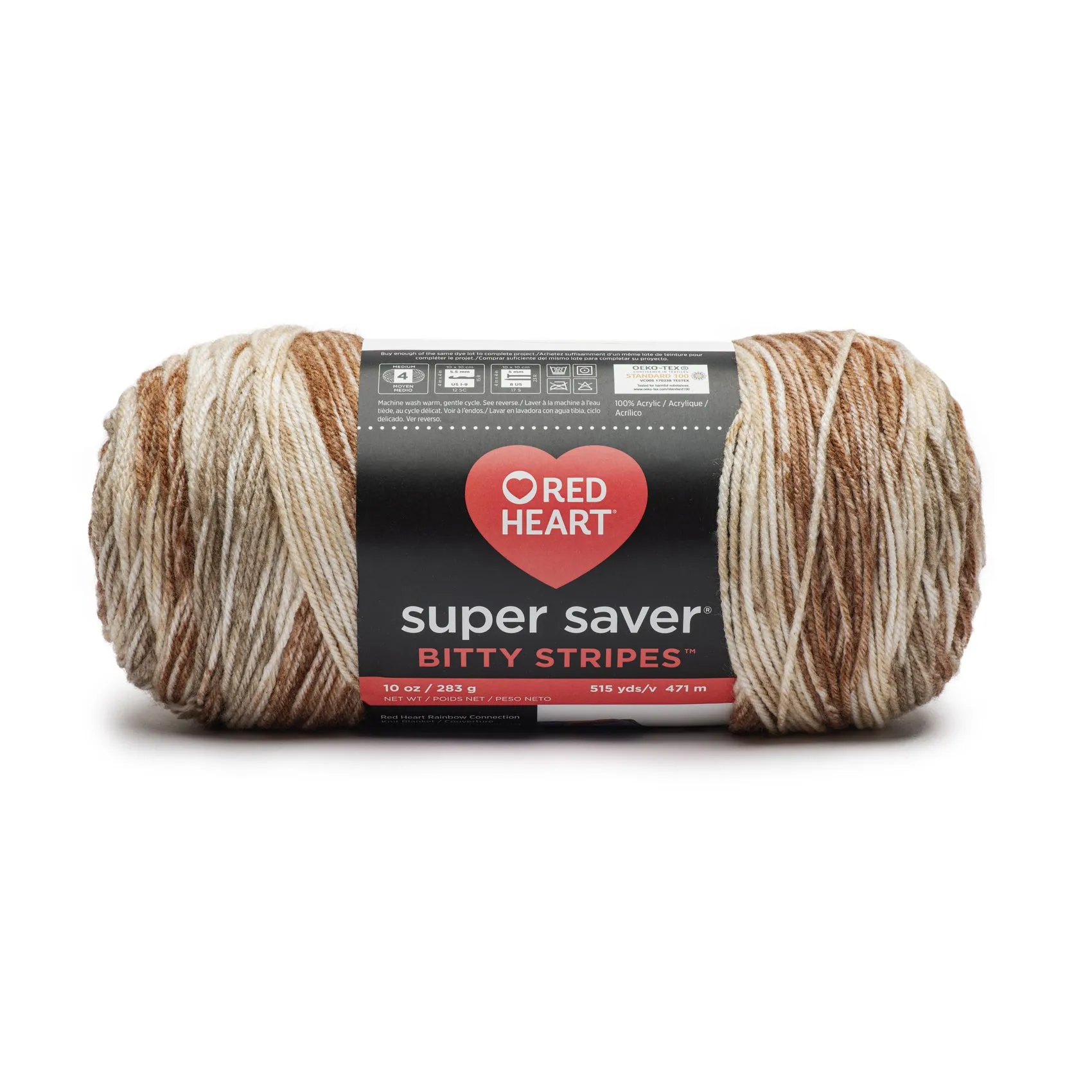 Red Heart Super Saver Bitty Stripes Yarn