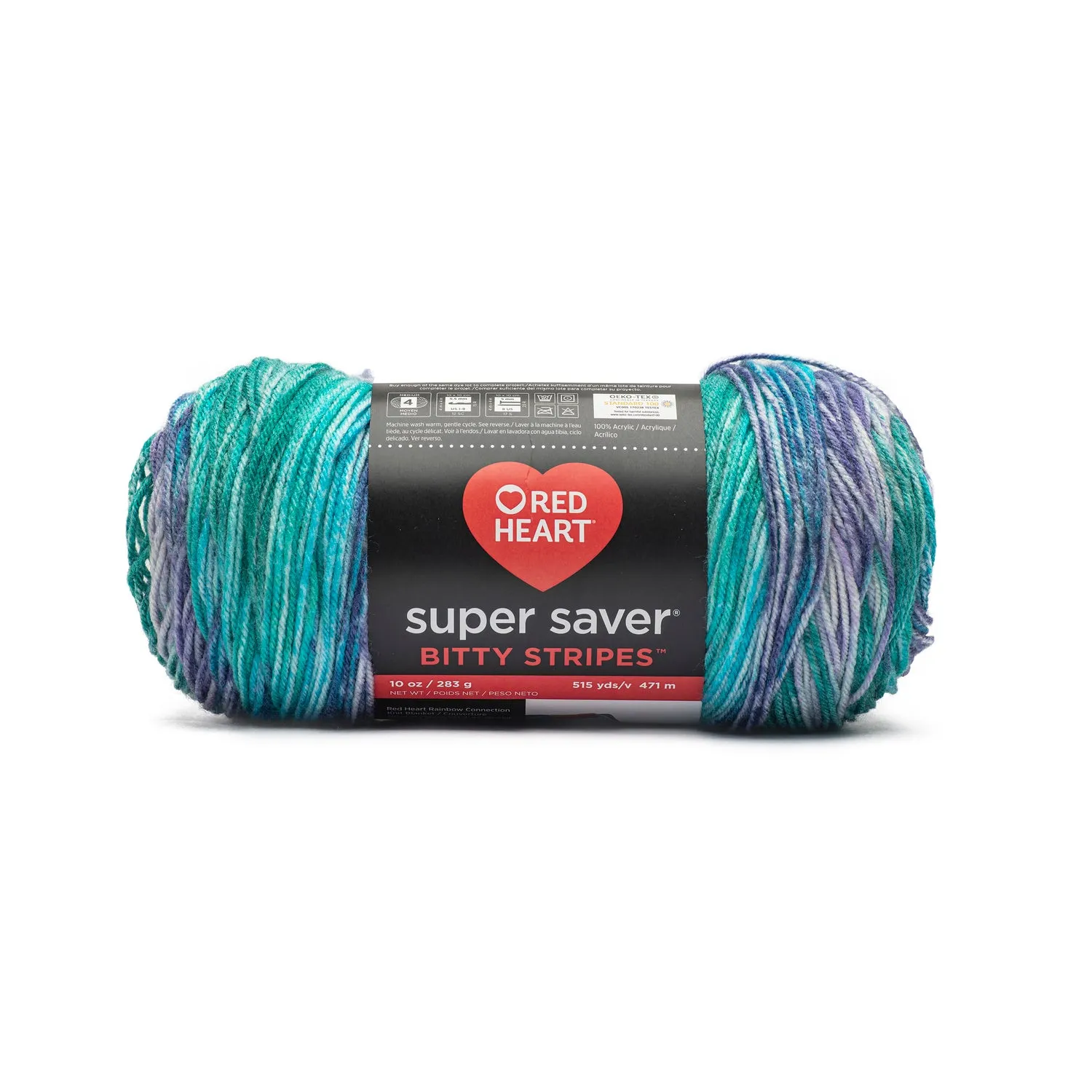Red Heart Super Saver Bitty Stripes Yarn