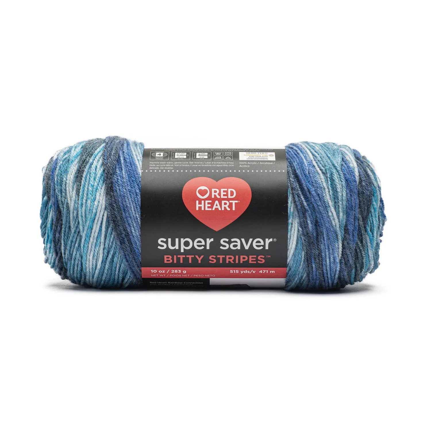 Red Heart Super Saver Bitty Stripes Yarn