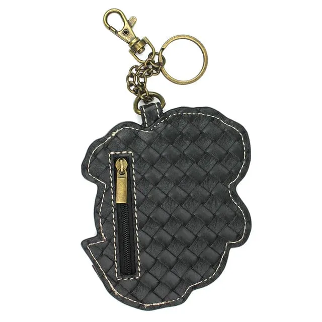 Red Poppy KEY FOB/COIN PURSE