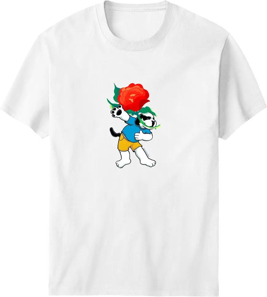 Rose Dog T-shirt