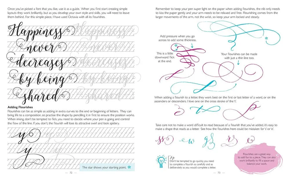 SECRETS OF MODERN CALLIGRAPHY