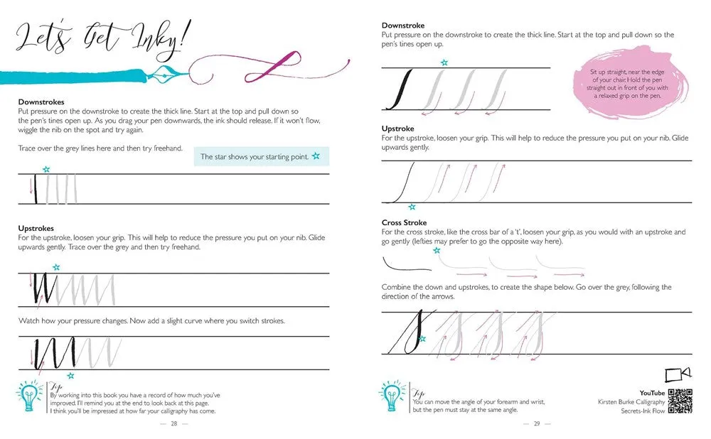 SECRETS OF MODERN CALLIGRAPHY