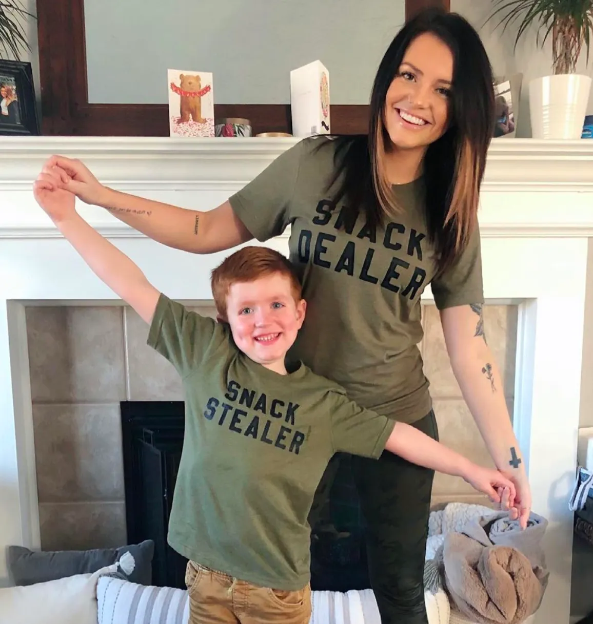 Snack Dealer   Snack Stealer - Set of 2 Shirts
