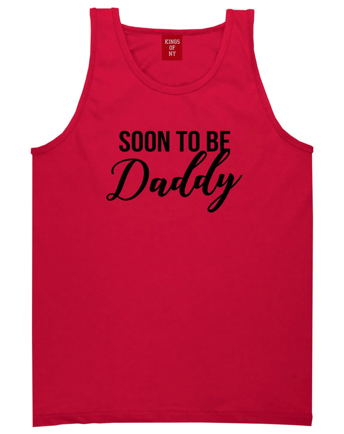 Soon To Be Daddy Pregnancy Announcement Mens Tank Top Shirt