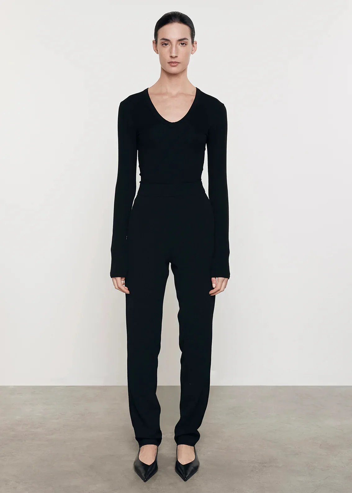 The Silk Knit L/S U