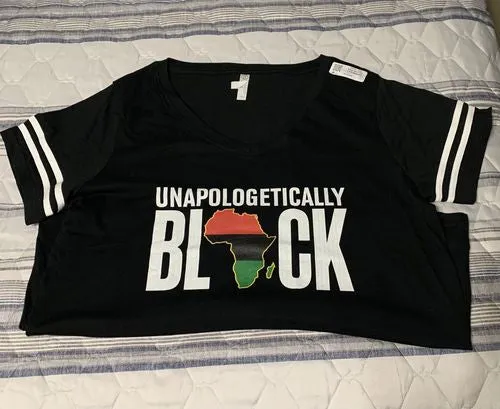 Unapologetically Black Pan African RBG Vintage Sport Unisex T-Shirt