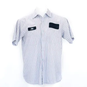 Used B-Grade Standard Stripe Work Shirt Short Sleeve - Mixed Colors