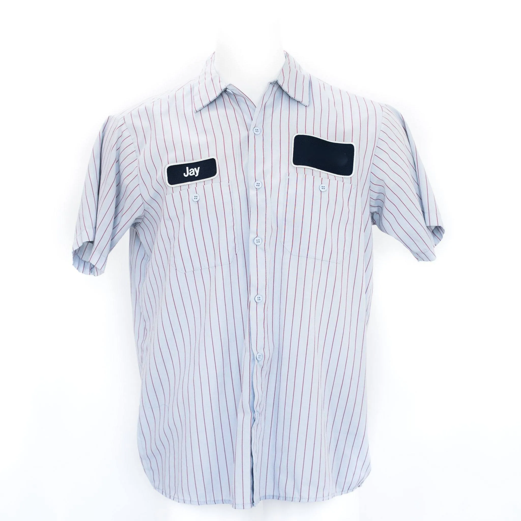 Used B-Grade Standard Stripe Work Shirt Short Sleeve - Mixed Colors