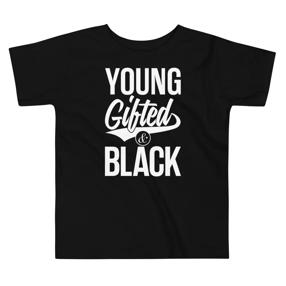 Young Gifted & Black Toddler Short Sleeve Tee