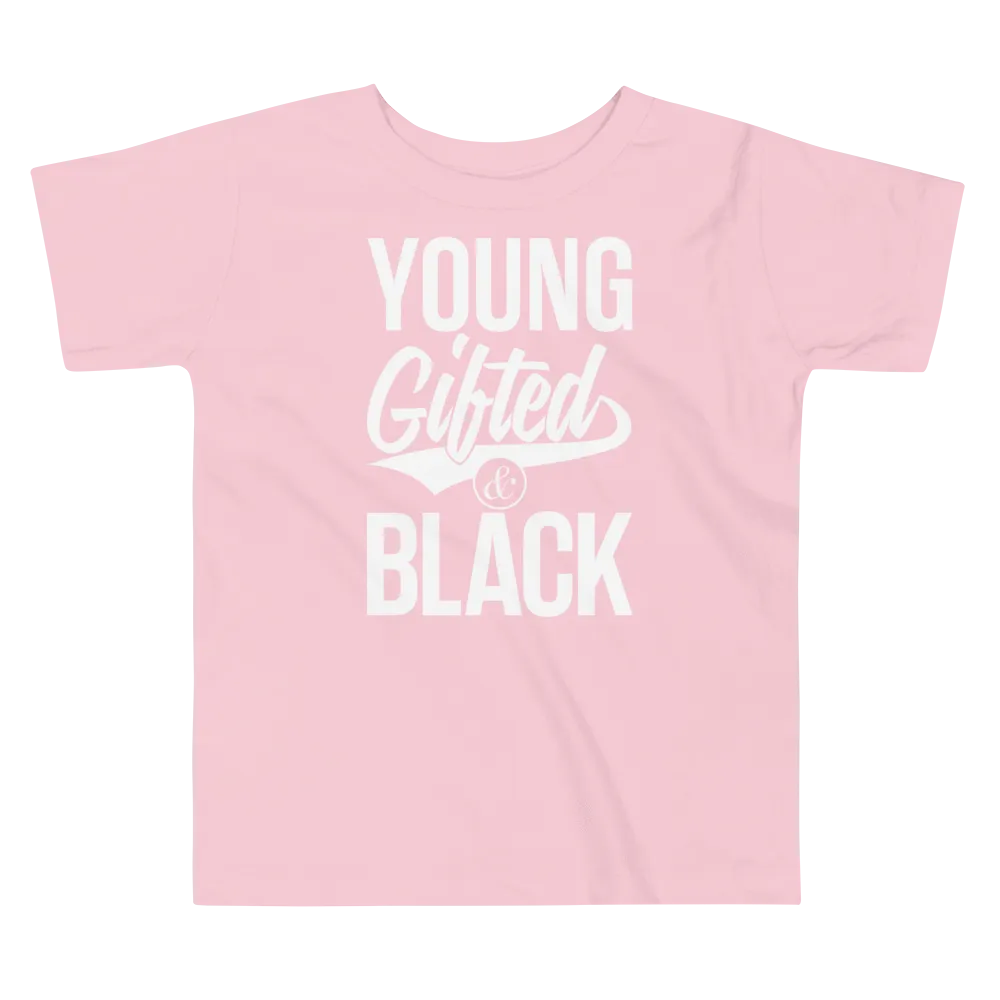 Young Gifted & Black Toddler Short Sleeve Tee