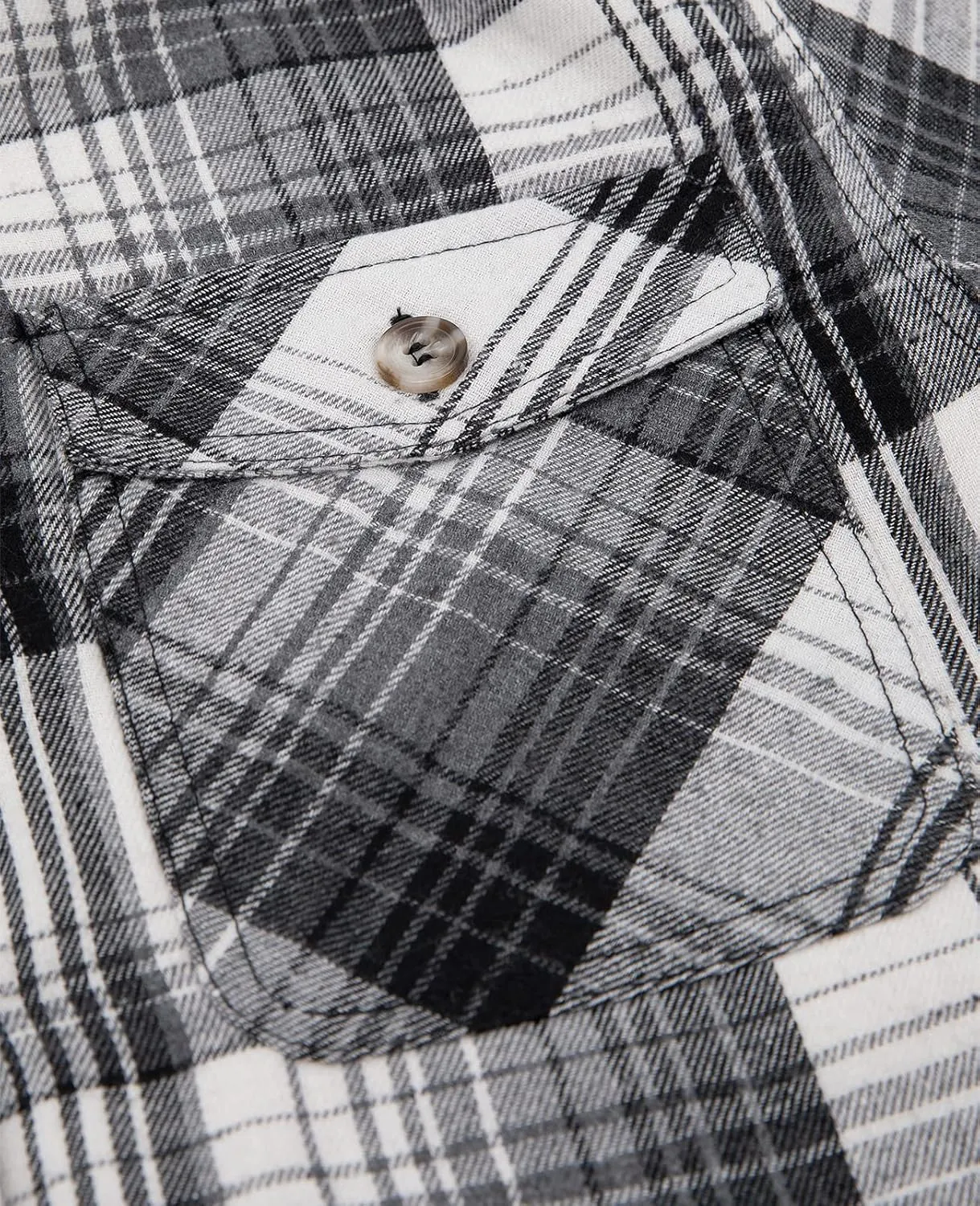 ZENTHACE Girls Hooded Plaid Flannel Shirt Jacket with Hand Pockets,Sherpa Lined Button Down Flannel Shacket Jacket